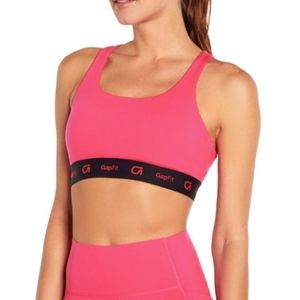 GAP Fit Women's Racerback Sports Bra 4 Way Stretch Sz large NWT